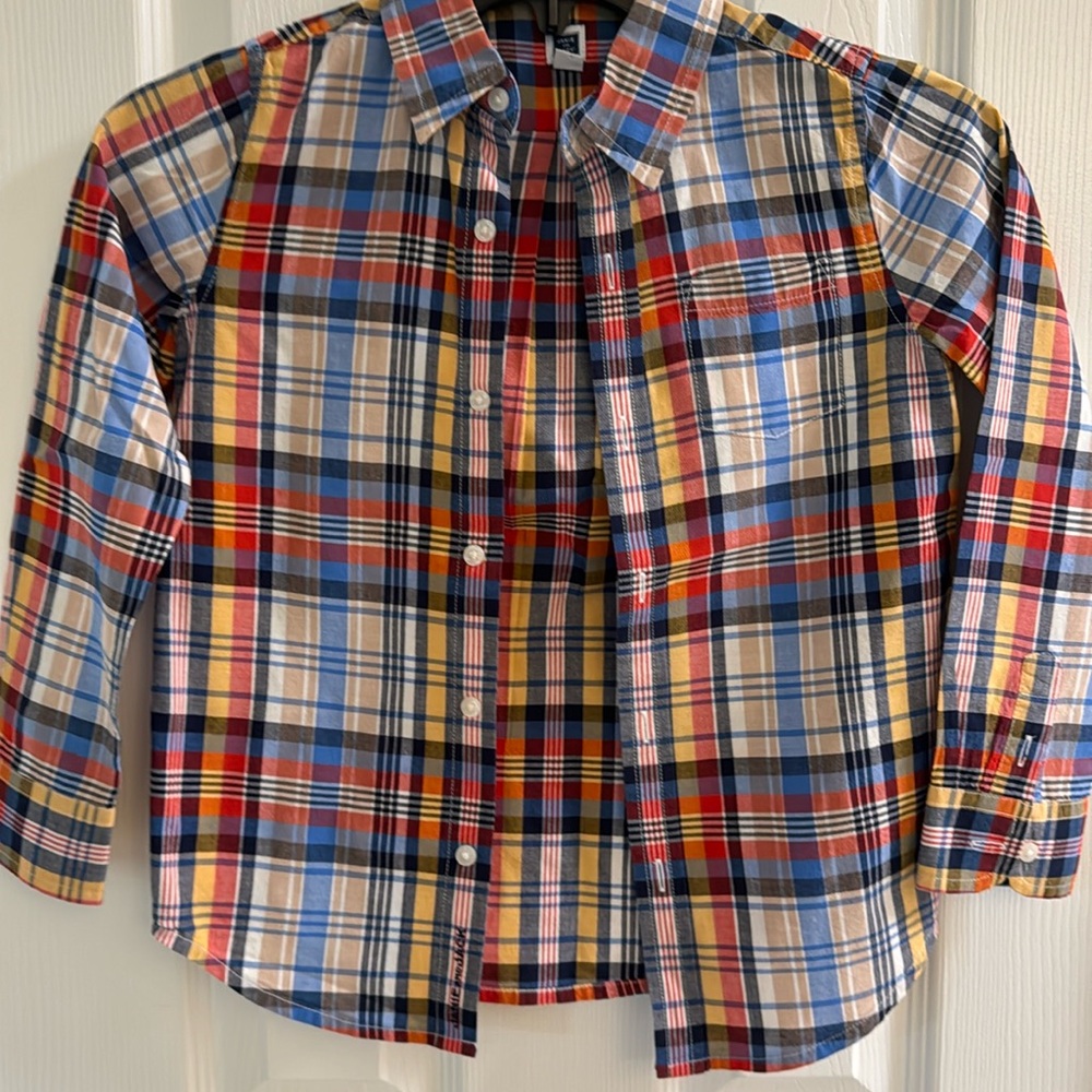 Boys Janie and Jack 6 Button Down Shirt